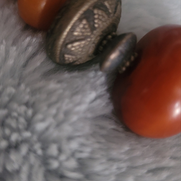 Authentic African Amber beaded necklace - Picture 4 of 4